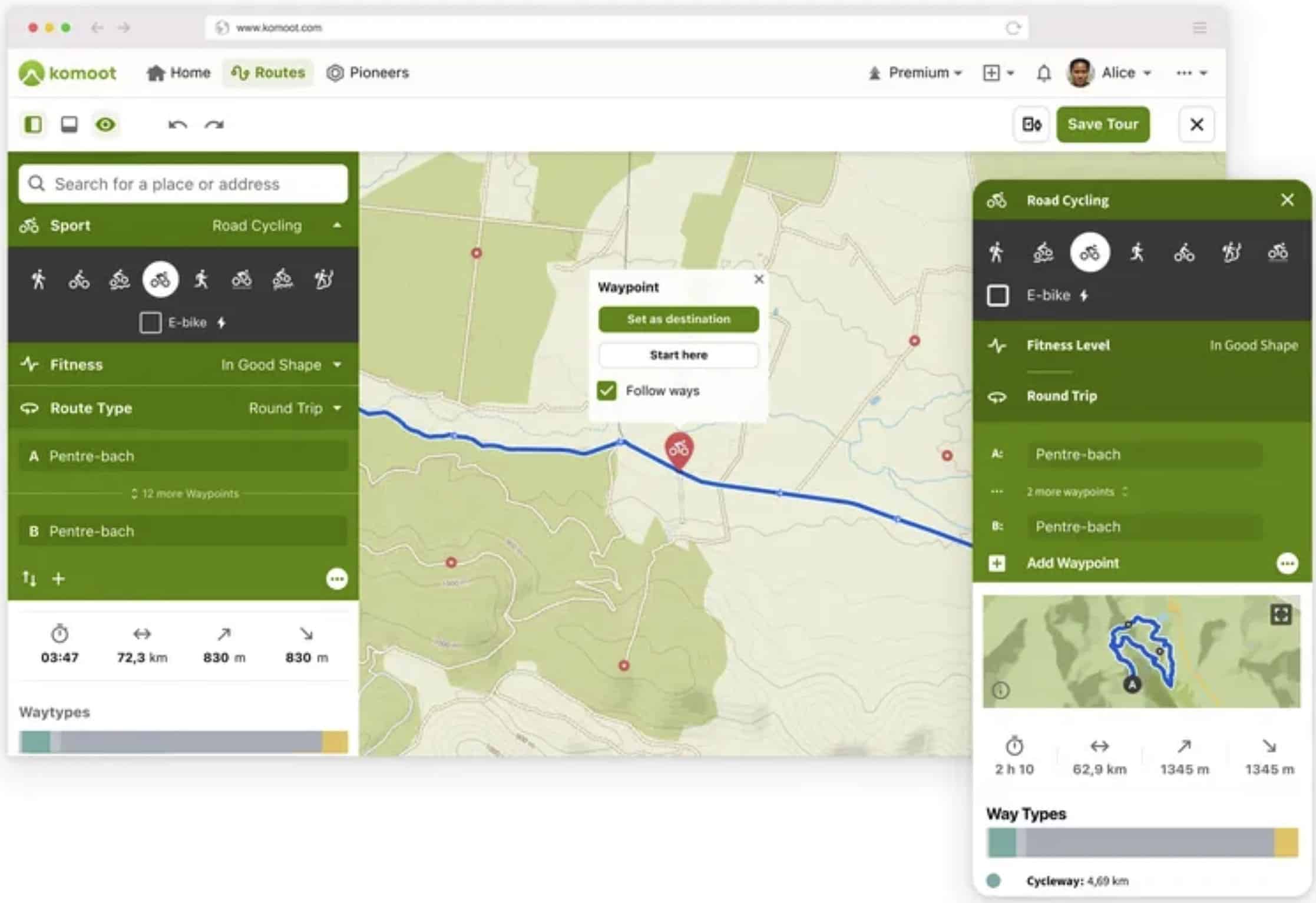 Komoot Case Study