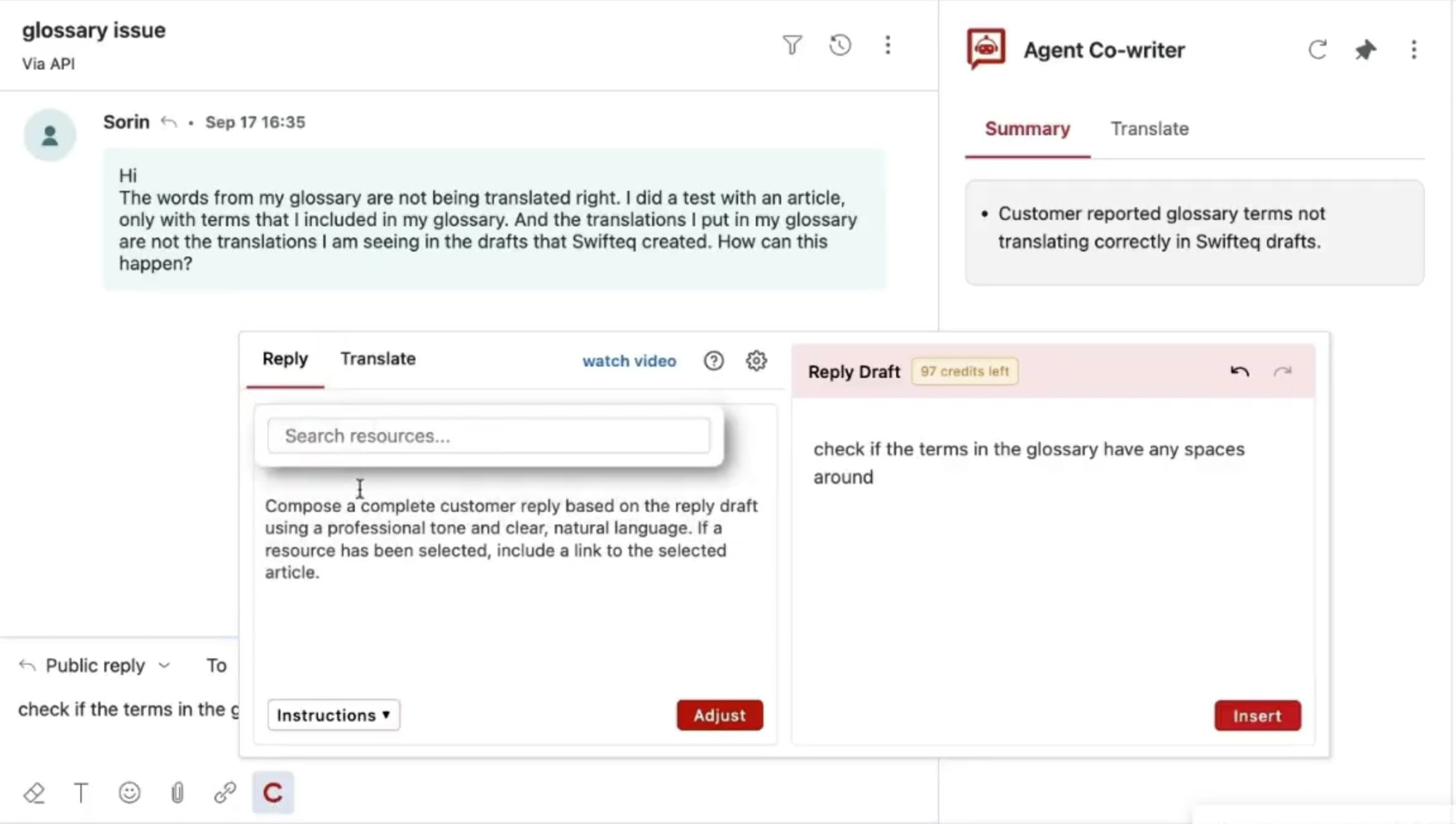 Help Center integration